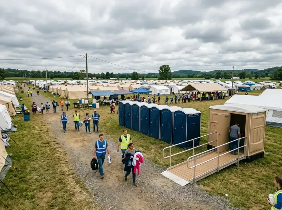 disaster-relief-camp-restrooms-010 — frequently asked questions, Dumpster & Portable Bathrooms Rental in Laurel, DE
